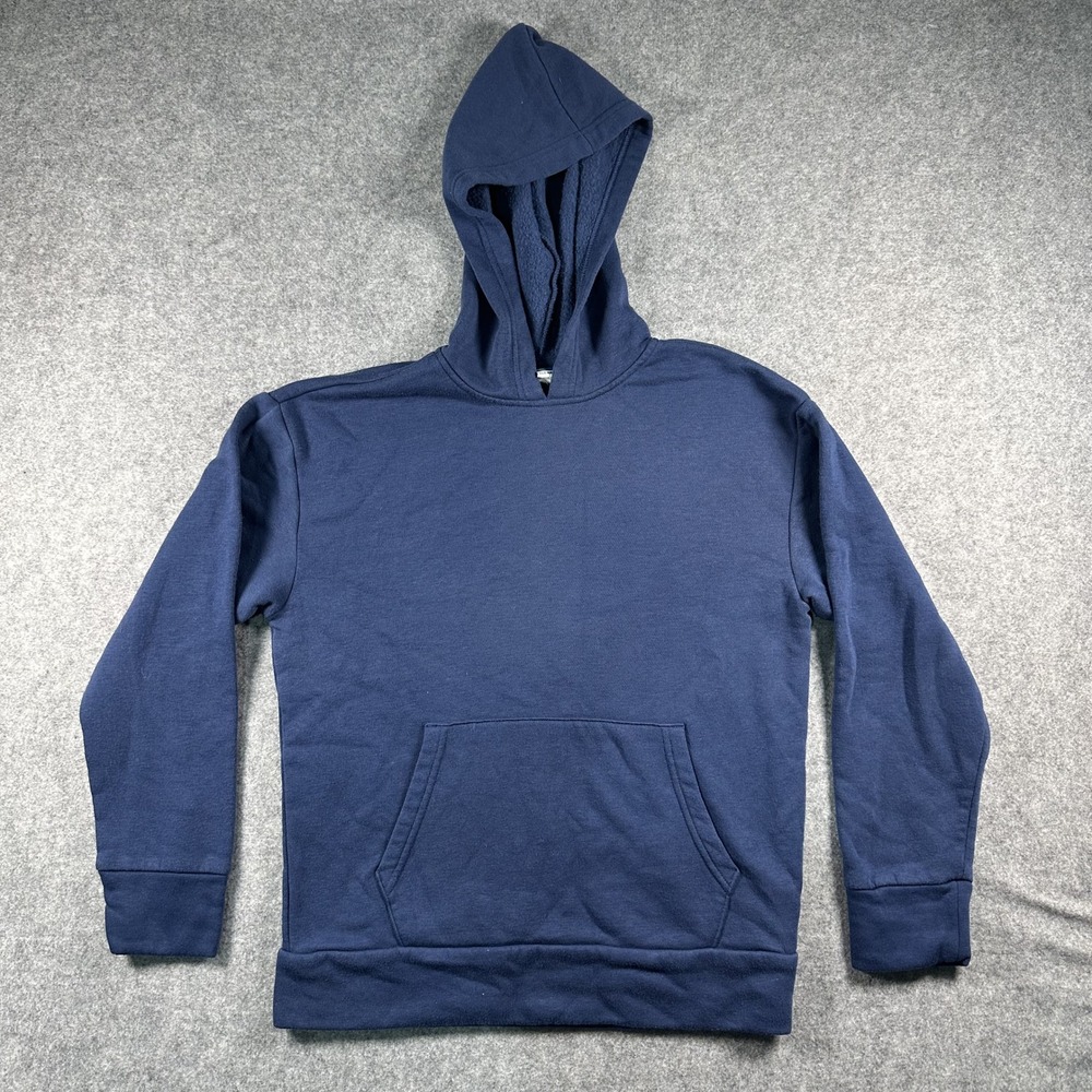 Old Navy Pullover Hoodie XL (14-16) Navy Blue‎ Fleece Pocket